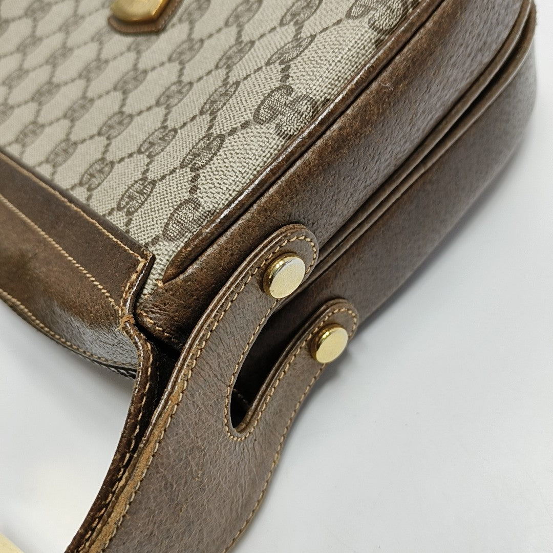Monogram Coated Canvas Brown