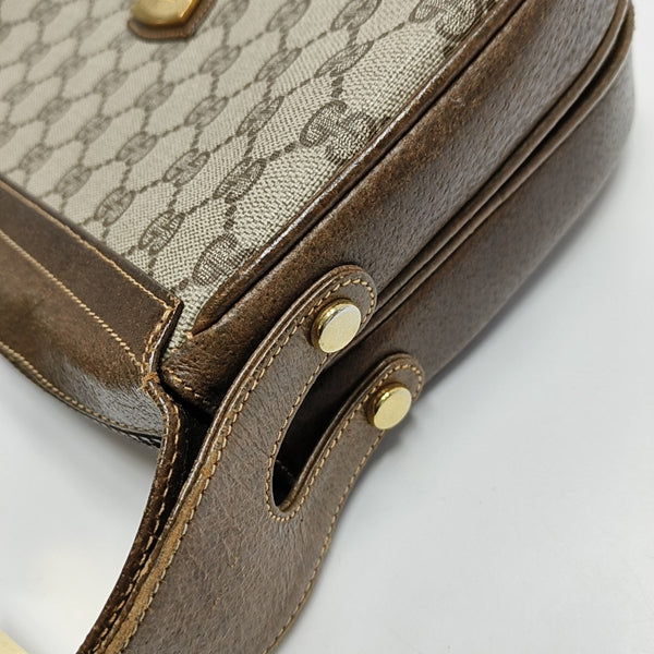 Monogram Coated Canvas Brown
