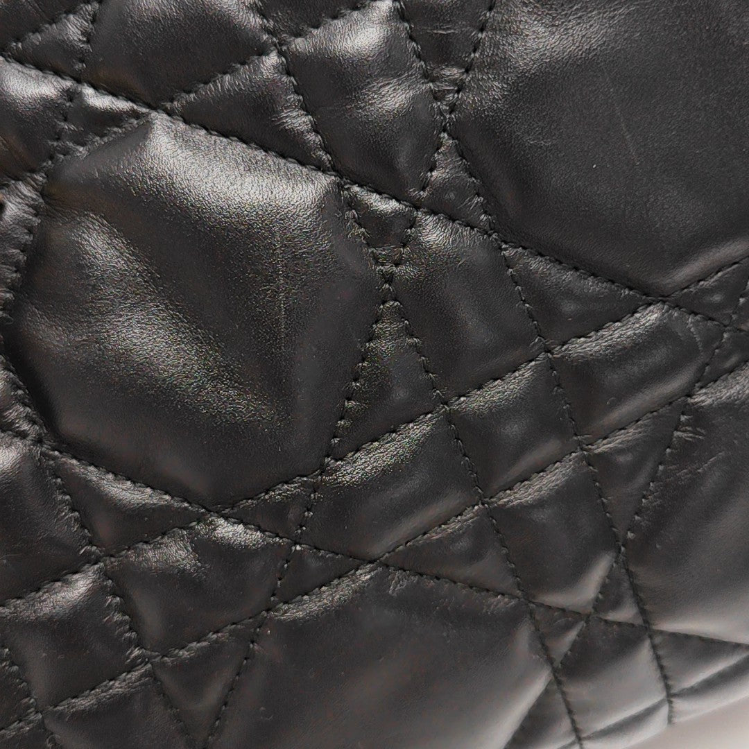Toujours Medium Cannage Calfskin Black