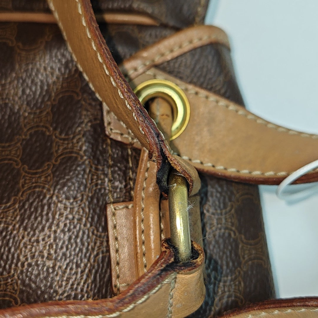 MACADAM CANVAS BACKPACK Coated Canvas Brown