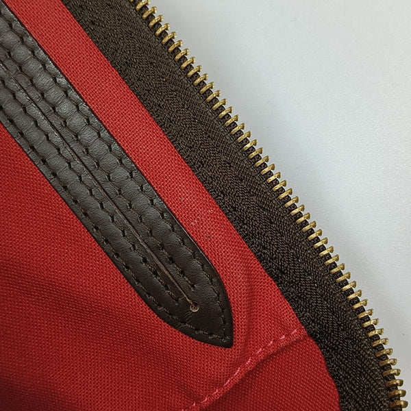 SPEEDY 35 Damier Ebene Coated Canvas Brown