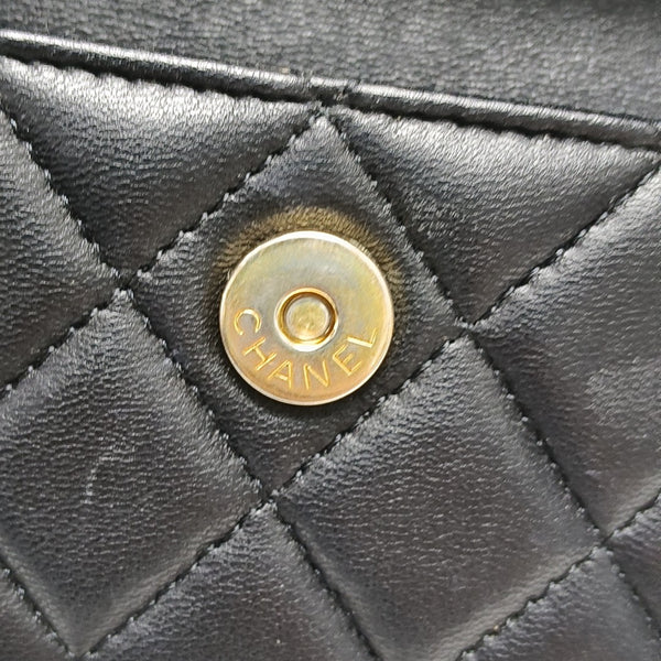 Quilted Lambskin Black