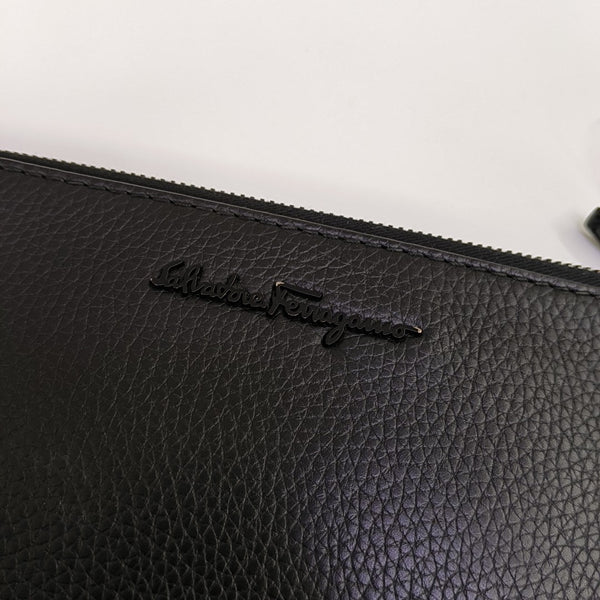 Calfskin Clutch Black