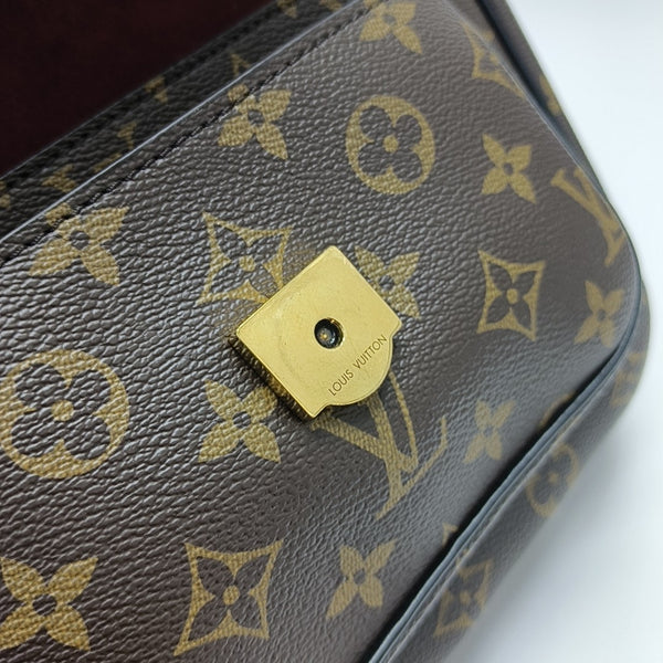 PASSY Monogram Coated Canvas Brown