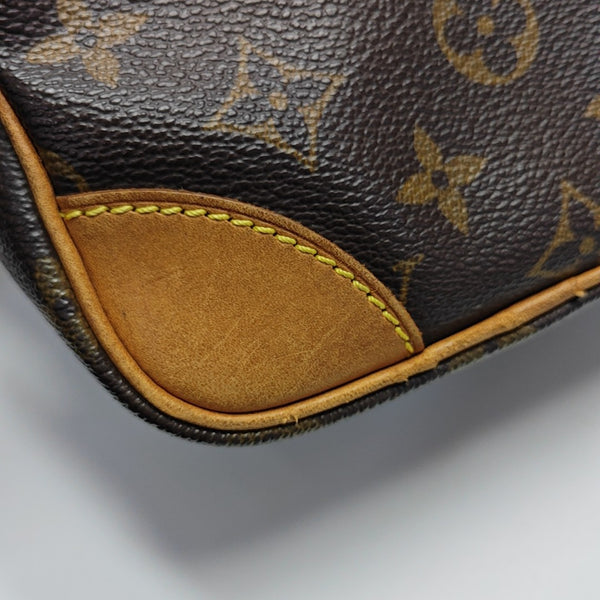AMAZON Monogram Coated Canvas Brown
