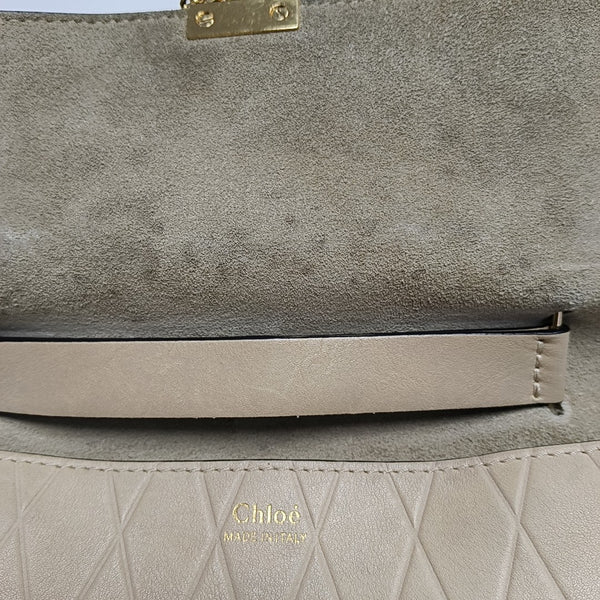 Drew Medium Calfskin Beige