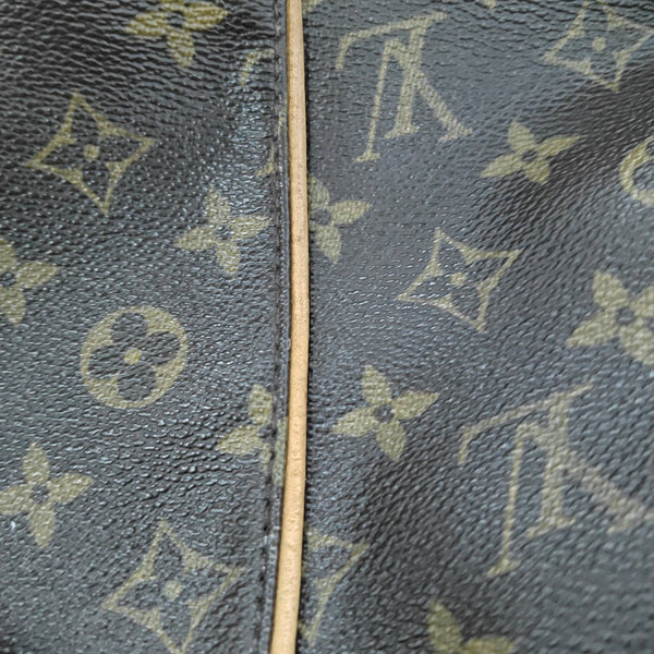 GALLIERA PM Monogram Coated Canvas Brown