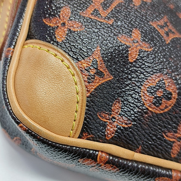 DANUBE Monogram Coated Canvas Brown