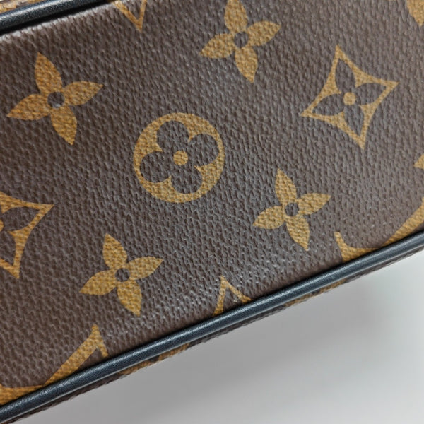 SOFT TRUNK Mini Monogram Coated Canvas Brown