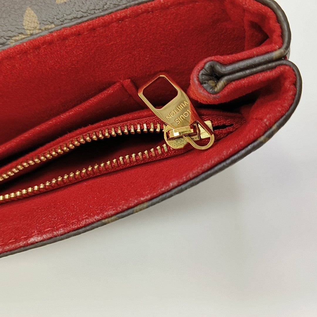 SAINT PLACIDE Monogram Coated Canvas Brown
