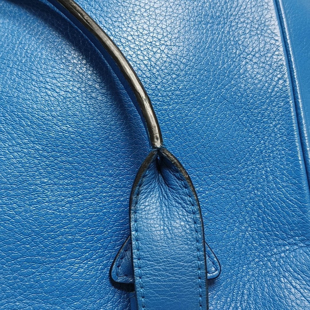 Heritage Calfskin Blue
