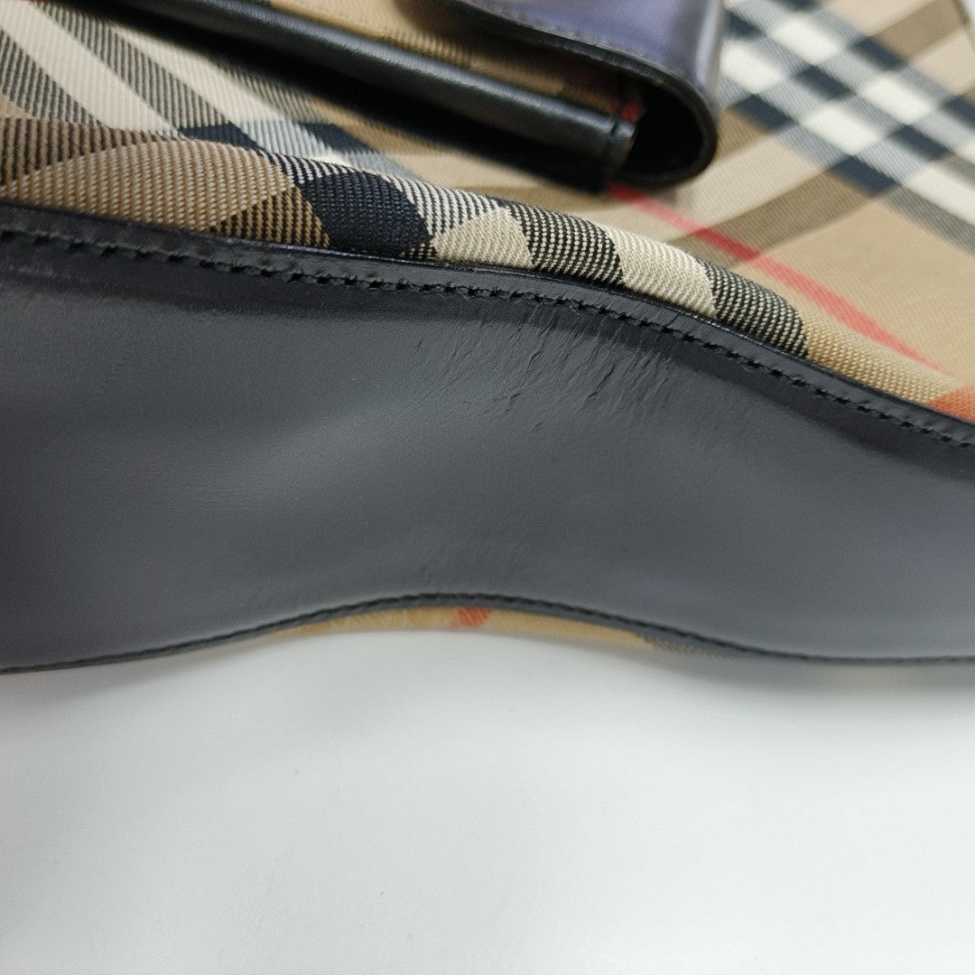 Canvas Top Handle Bag Beige