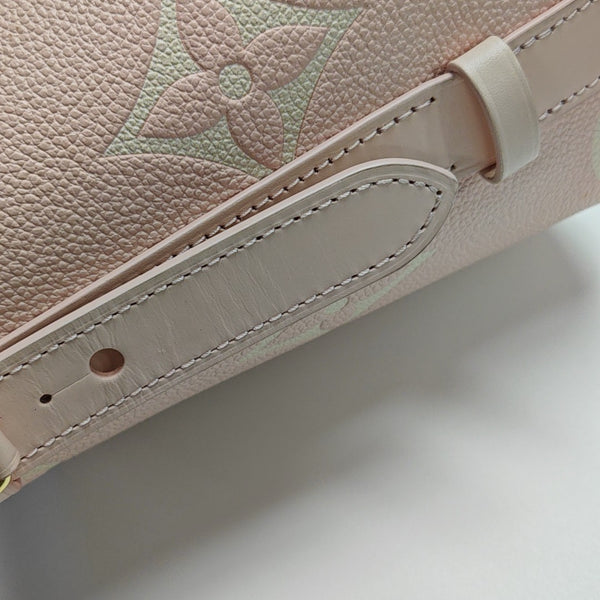 ALL IN BB Monogram Calfskin Pink