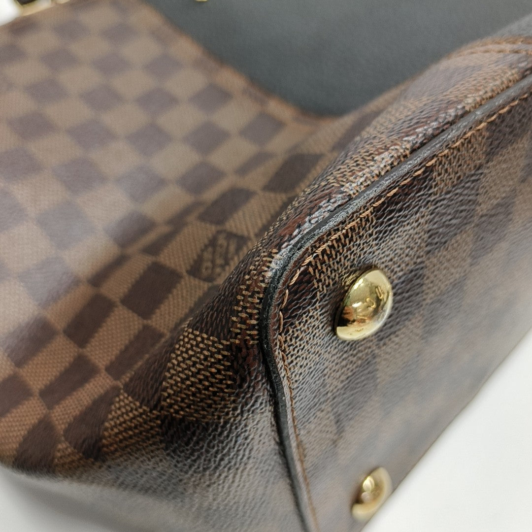 JERSEY Damier Ebene Coated Canvas Brown