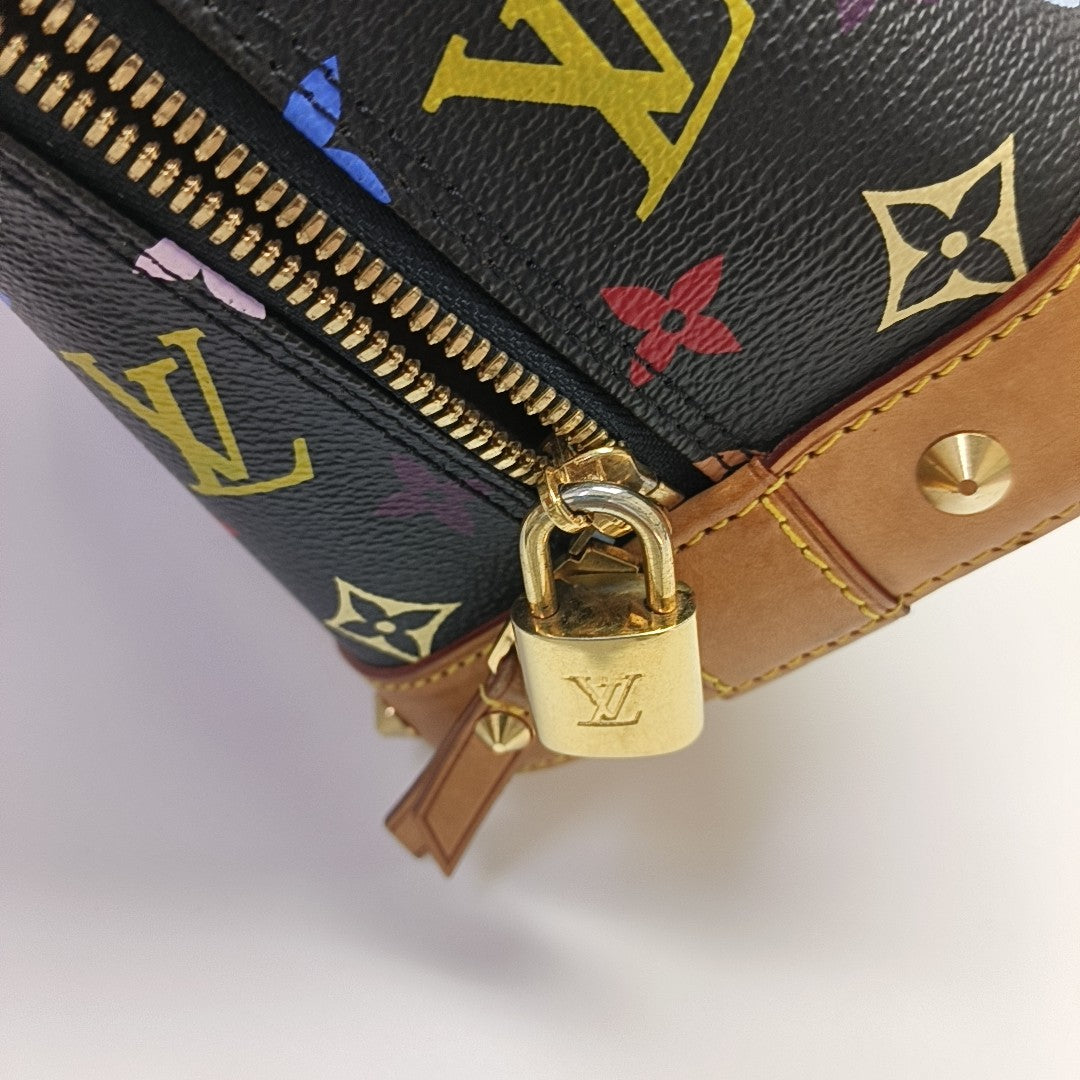 LV × TM ALMA PM Monogram Coated Canvas Black