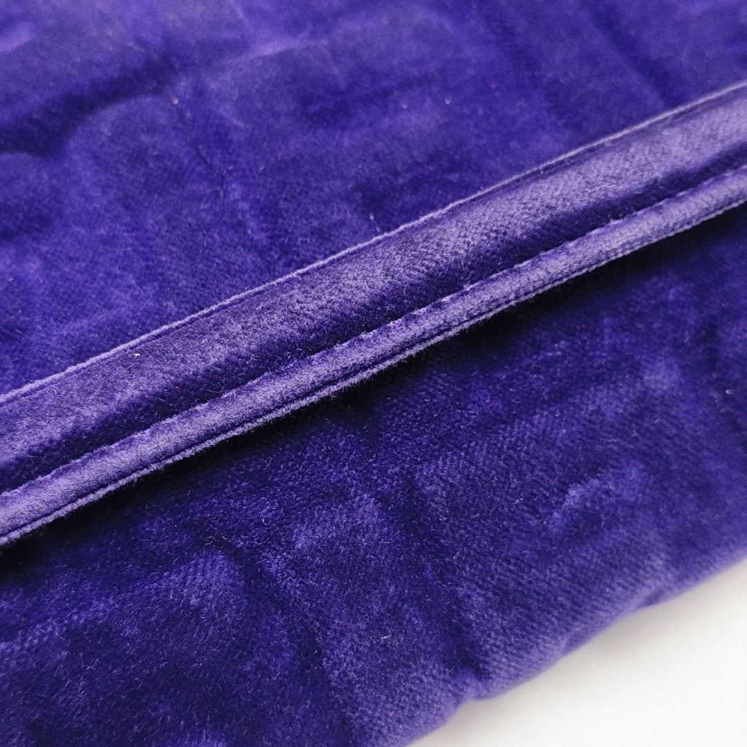 Baguette Mini Velvet Purple