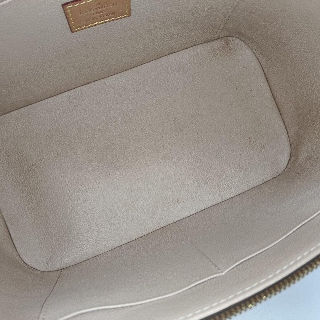 NICE BB Monogram Coated Canvas Brown