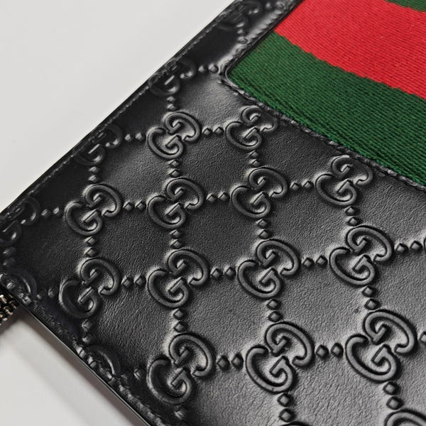 Signature Monogram Calfskin Black