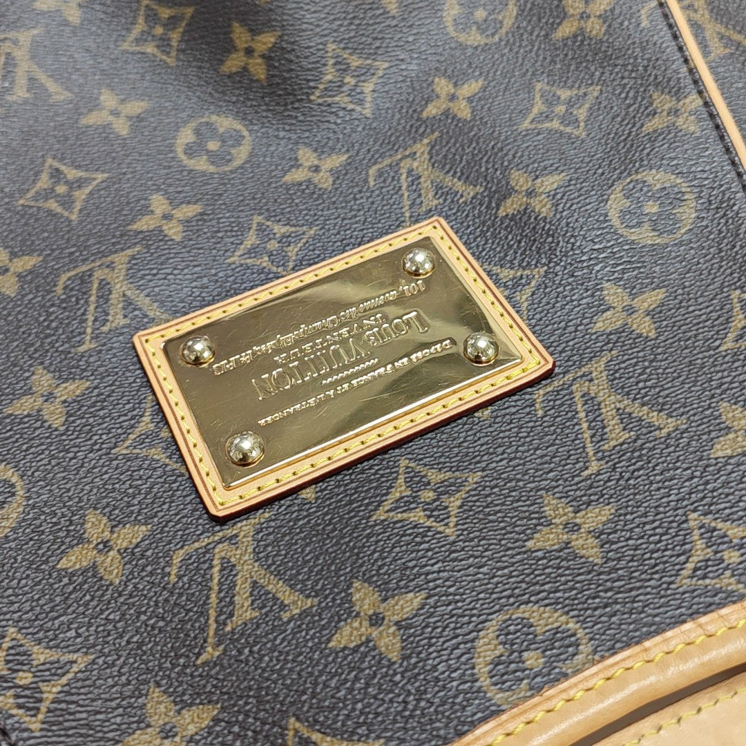 GALLIERA GM Monogram Coated Canvas Brown