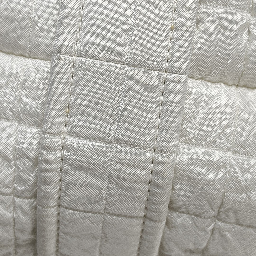 Quilted Fabric White