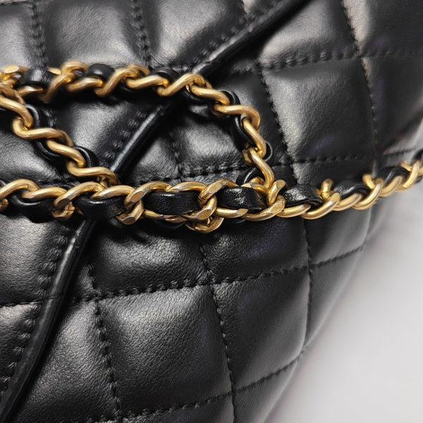 CLASSIC FLAP Mini Quilted Lambskin Black