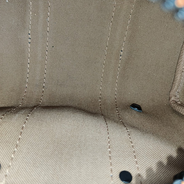 KEEPALL Nano Monogram Coated Canvas Brown
