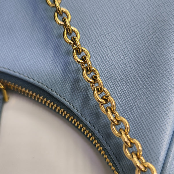 Re-Edition2005 Saffiano Calfskin Blue
