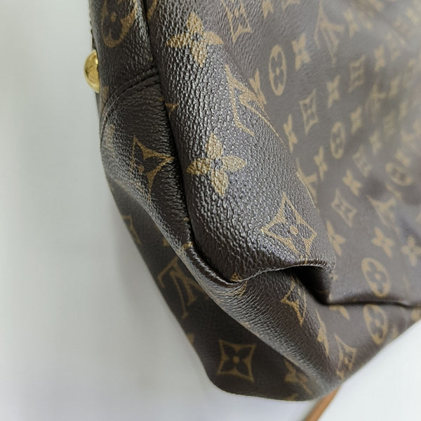 ARTSY MM Monogram Coated Canvas Brown
