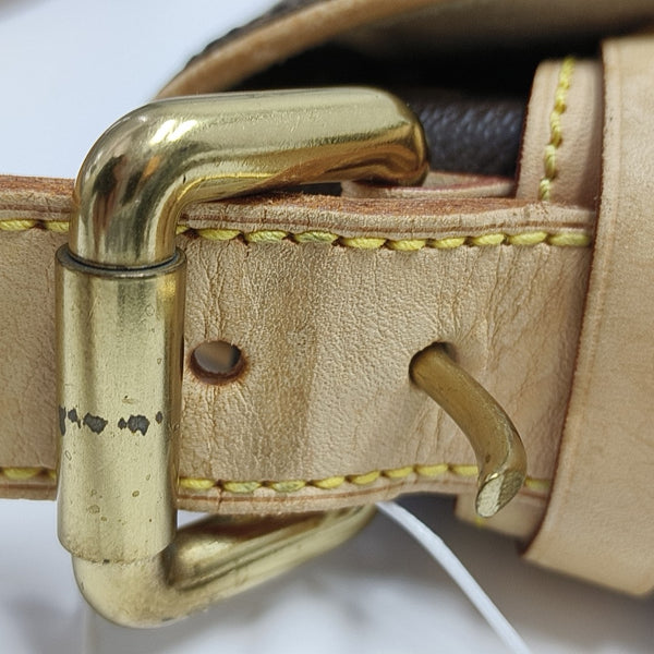 HUDSON PM Monogram Coated Canvas Brown