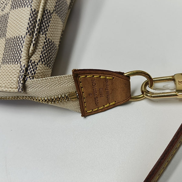 ACCESSOIRES GM Damier Azur Coated Canvas White