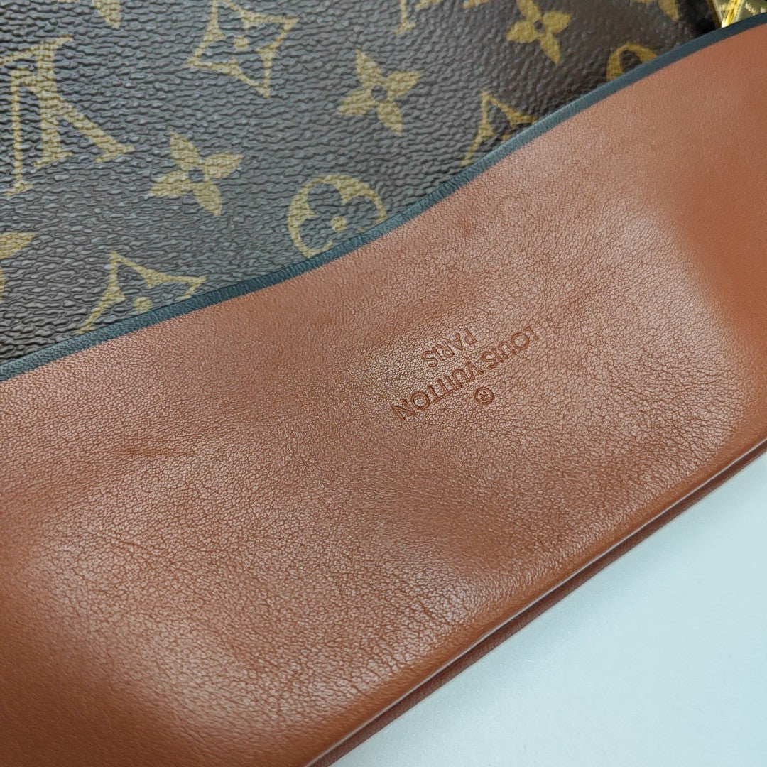 TUILERIES Monogram Coated Canvas Brown