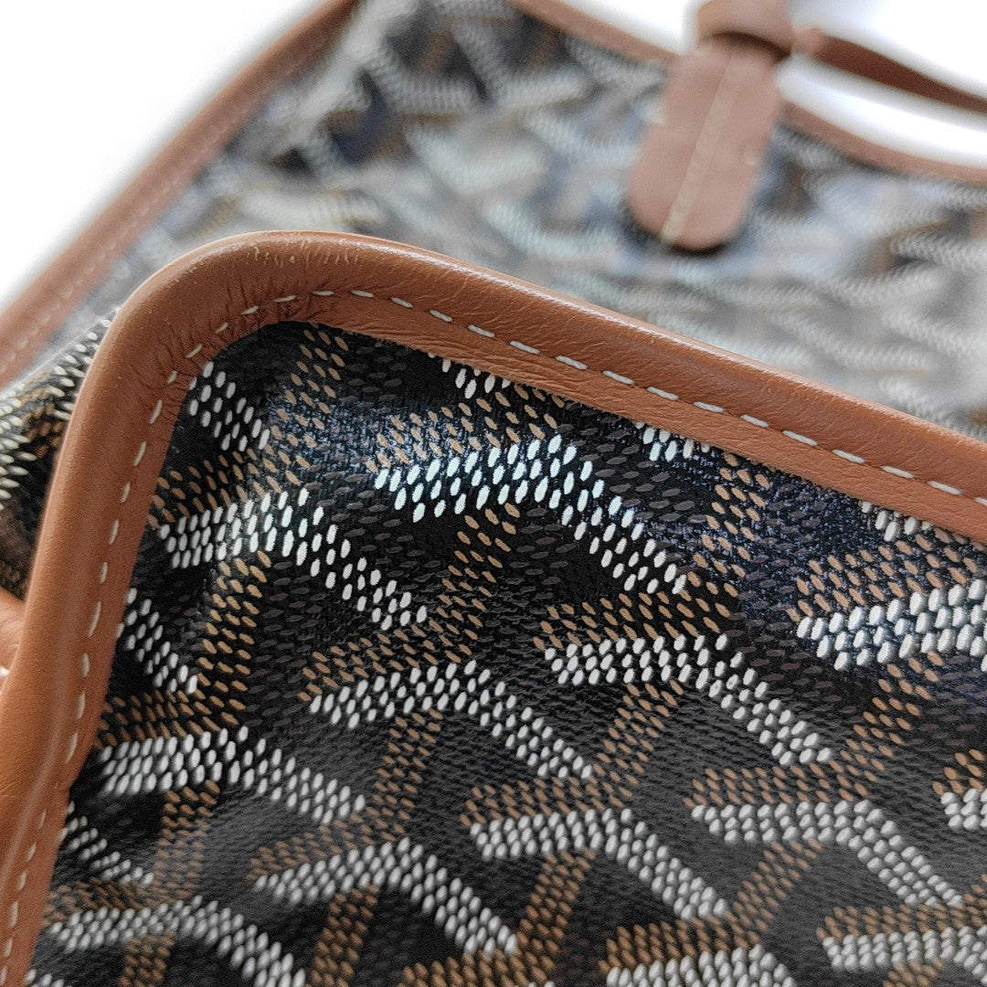 Anjou Coated Canvas Brown