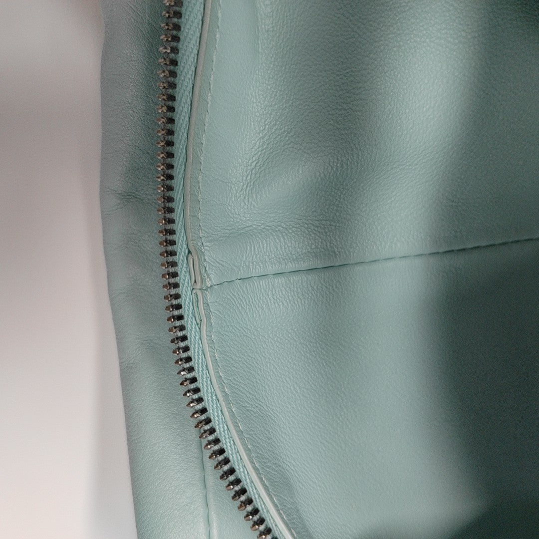 Double Knot Calfskin Blue