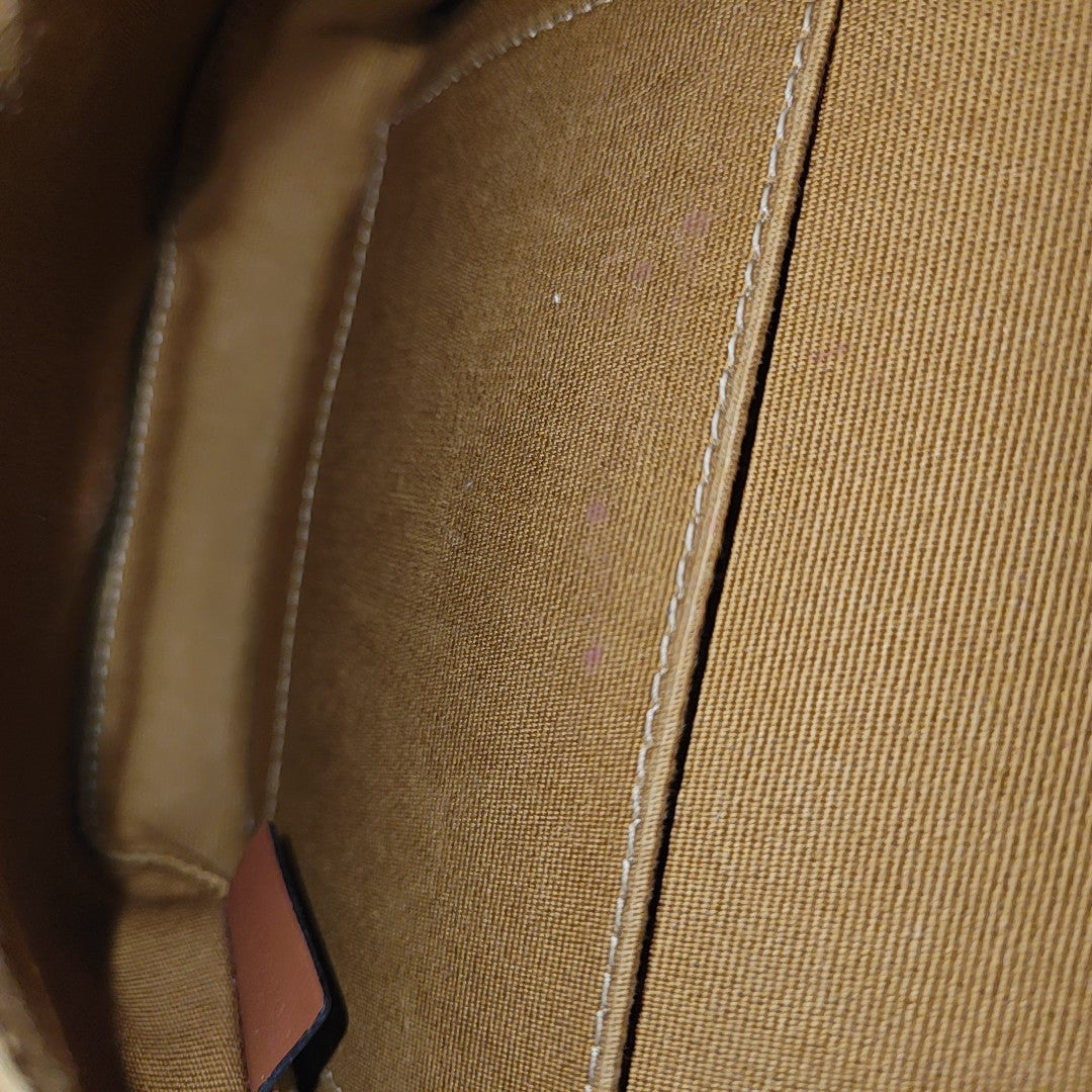 BESACE Coated Canvas Brown