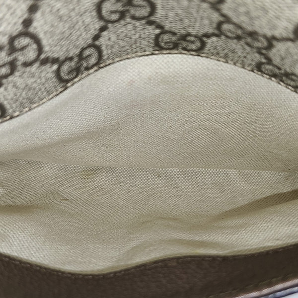 Neo Vintage Small Monogram Coated Canvas Beige