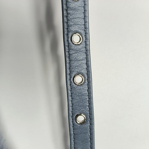 Sheepskin Belt Bag Blue