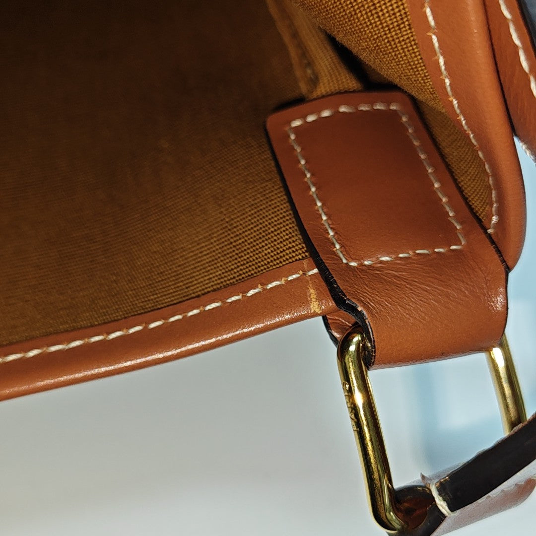 TRIOMPHE CANVAS Medium Coated Canvas Brown