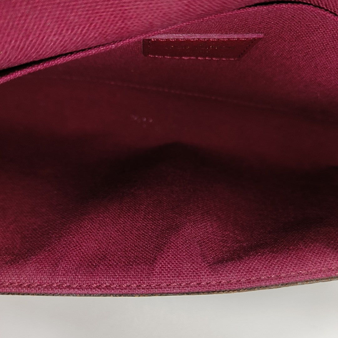 FÉLICIE Monogram Coated Canvas Brown