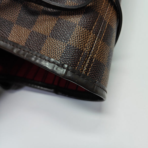 NEVERFULL MM Damier Ebene Coated Canvas Brown