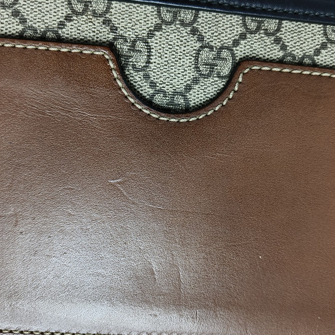 Authenticated pre-owned  Padlock Medium Monogram Coated Canvas Beige - Shoulder Bag at Looply