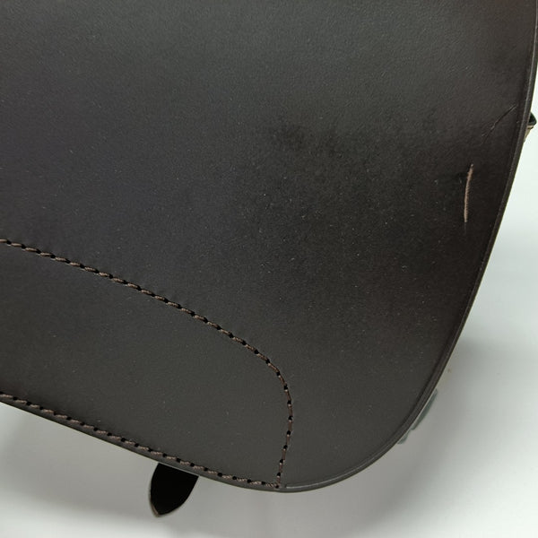 Calfskin Shoulder Bag Brown