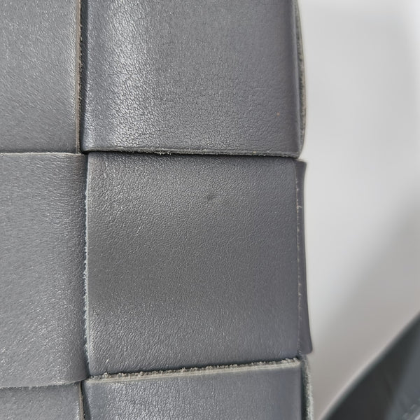 Brick Cassette Calfskin Gray