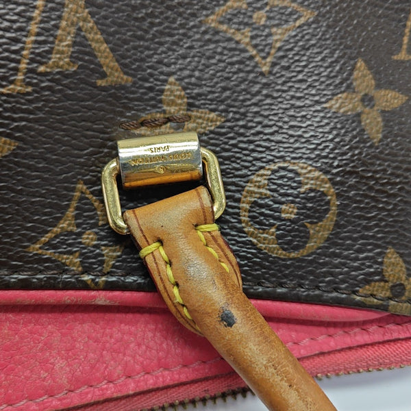 PALLAS BB Monogram Coated Canvas Brown
