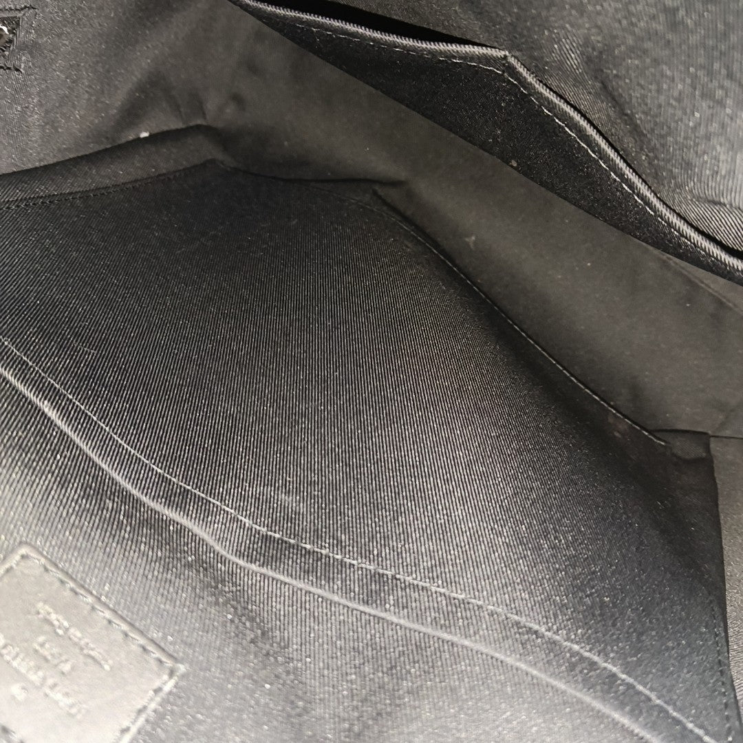 CAMPUS Damier Graphite Calfskin Black