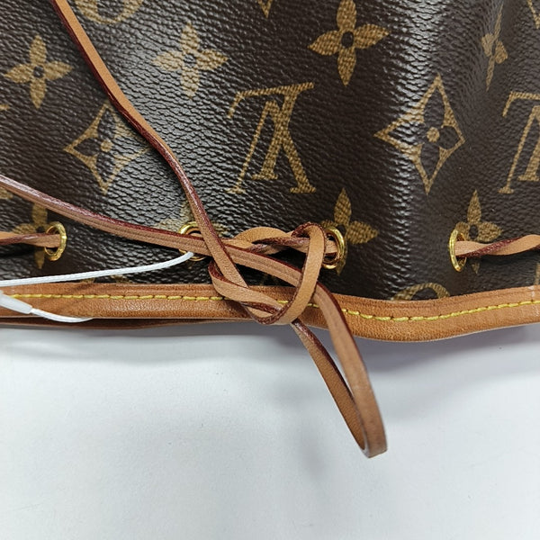 NÉONOÉ Nano Monogram Coated Canvas Brown