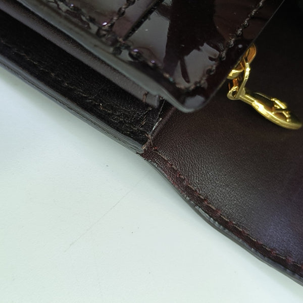 PORTE MONNAIE Patent Leather Red