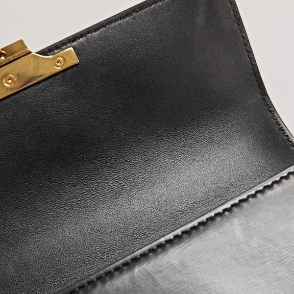 CLAUDE Calfskin Black