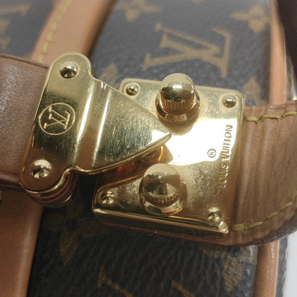 BOITE CHAPEAU PM Monogram Coated Canvas Brown