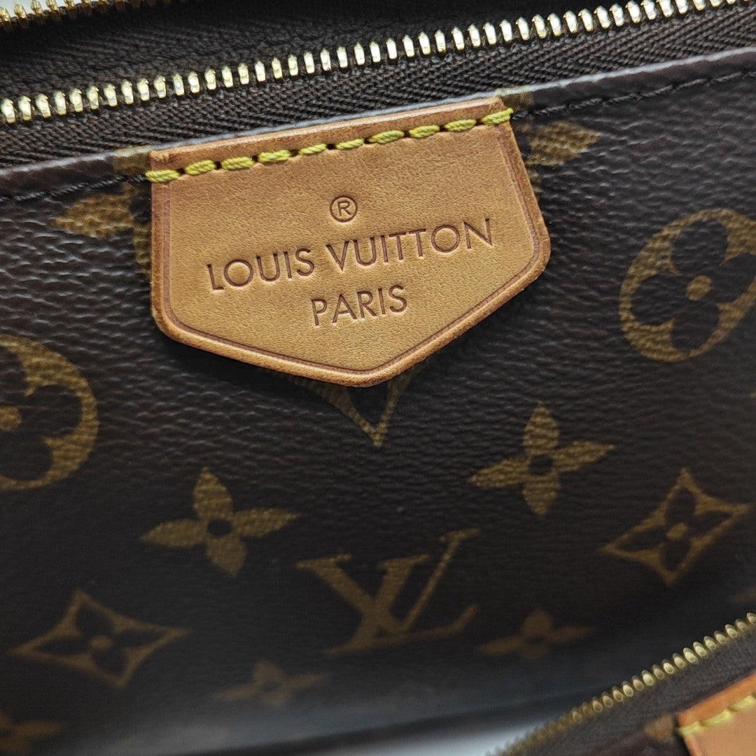MULTI Monogram Coated Canvas Brown