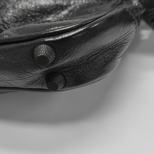 Le Cagole Mini Calfskin Black